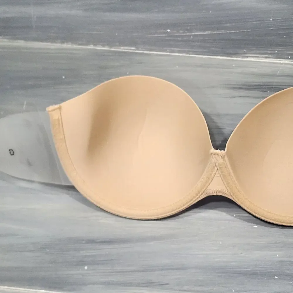 Fashion Forms Bra Go Bare Backless Strapless Adhesive Straps Nude D‎ Cups